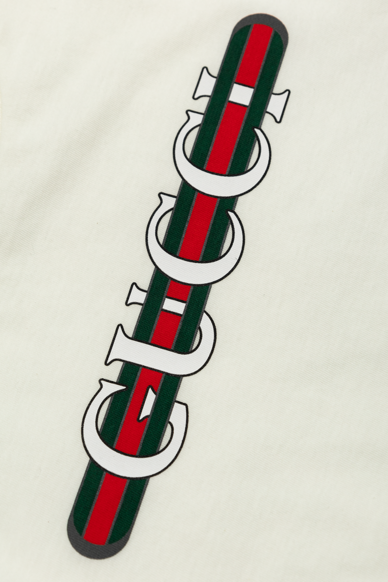 Tシャツ・カットソー GUCCI FW25 SHORT SLEEVES T-SHIRT (561651 XJGPI 9214) Logo Print T-shirt White – FOUR Kids